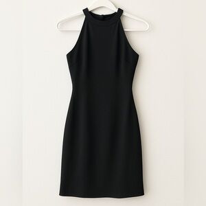 White House Black Market High Neck Sleeveless Dress Size 10